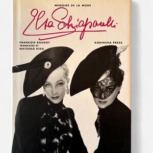 Elsa Schiaparelli Memoire de la mode Hardcover Book